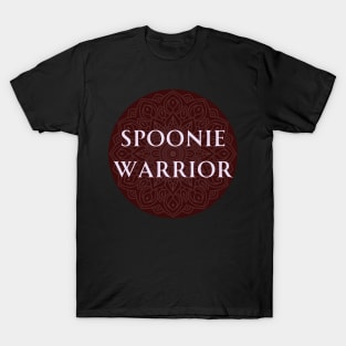 Spoonie Warrior Mandala T-Shirt